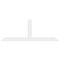 Ekena Millwork Portland Architectural Grade PVC Gable Bracket, 96"W x 36"H x 2"D x 6"F, 9/12 Pitch GBP096X36X0206POR00 - alternate 2